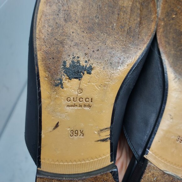 Gucci Black Horsebit Princetown Slide Mule - Picture 8 of 9